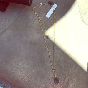 Treasure Bond black- gold necklace